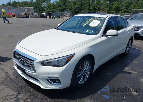 2023 Infiniti Q50 Luxe Awd из США, поврежденный, VIN JN1EV7BR6PM540969